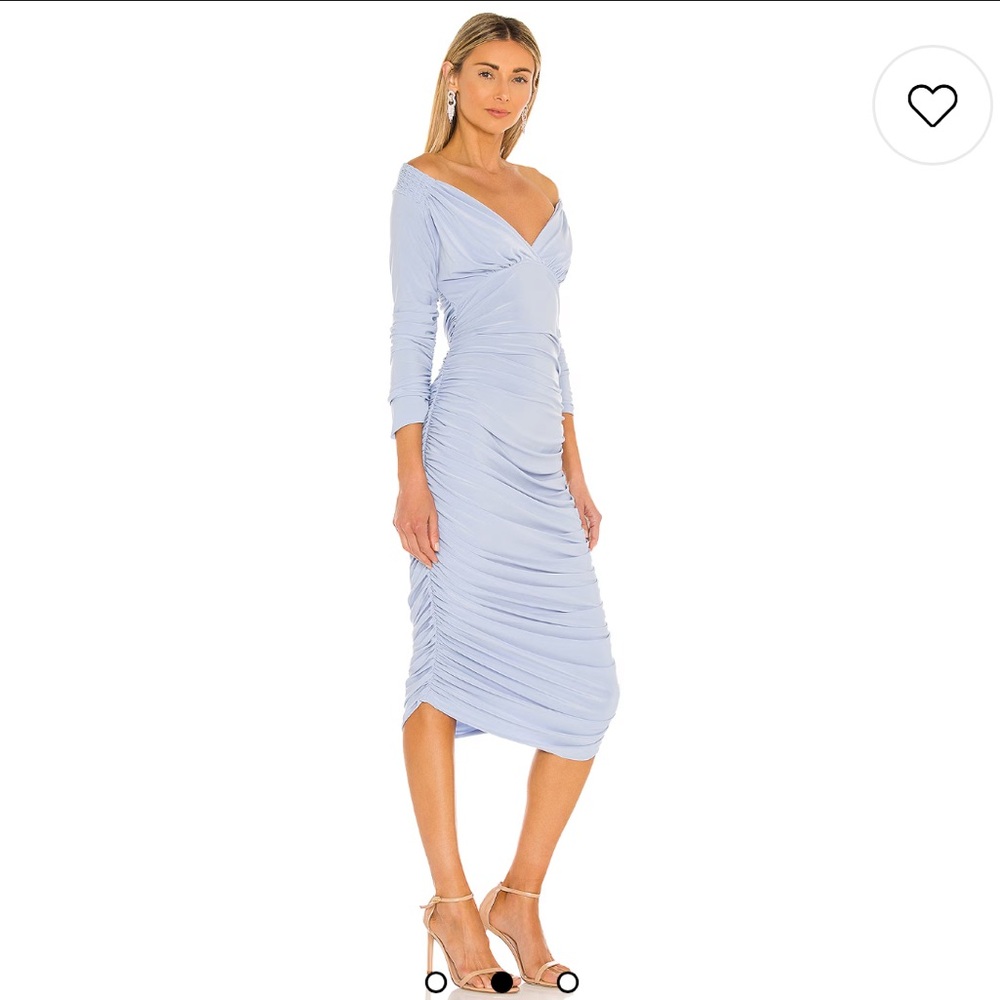Norma Kamali x REVOLVE Tara Dress in Celestial Blue